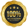 100% satisfaction seal